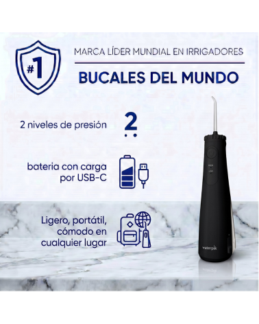 Irrigador Plus Inalámbrico WF-26 Negro