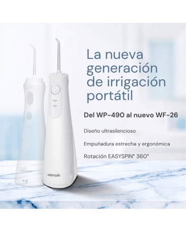 Irrigador Plus Inalámbrico WF-26 Blanco