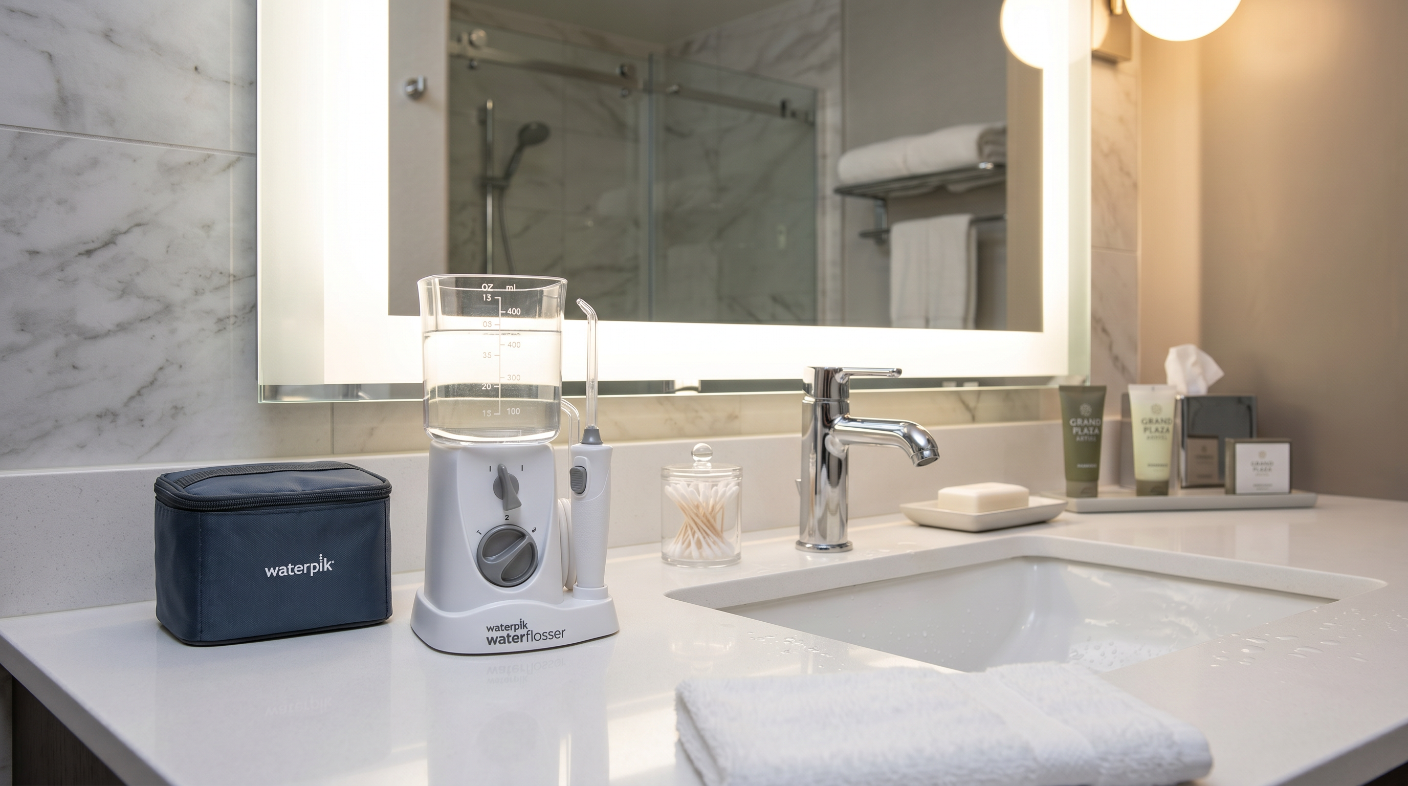 Waterpik WP-300 en hotel